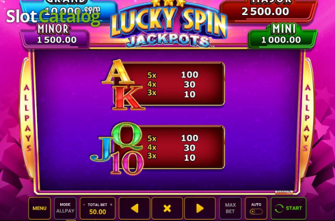 Скрин9. Lucky Spin Jackpots слот