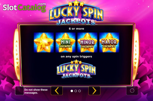 Скрин2. Lucky Spin Jackpots слот