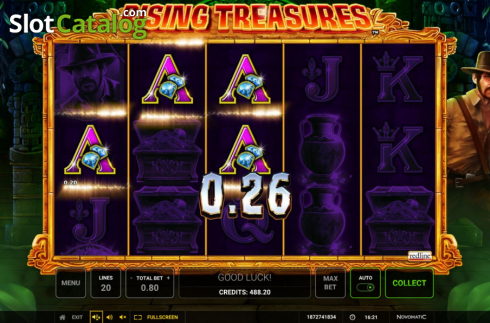 Скрин3. Rising Treasures слот