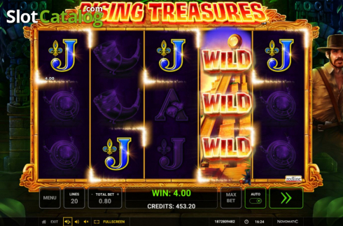 Скрин4. Rising Treasures слот