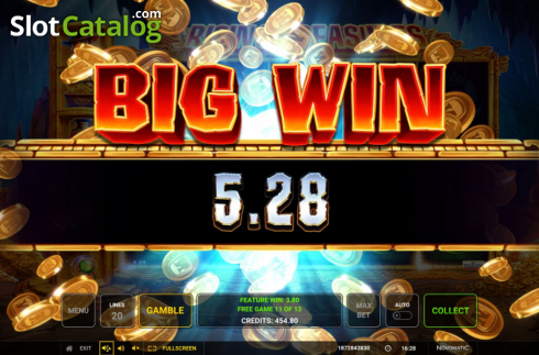 Скрин8. Rising Treasures слот