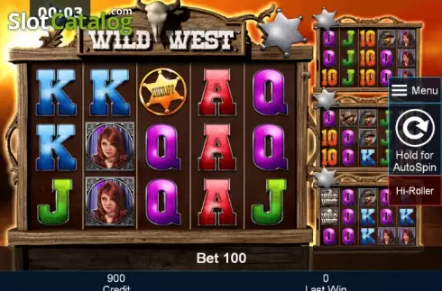 Скрин2. Wild West (Mazooma) слот