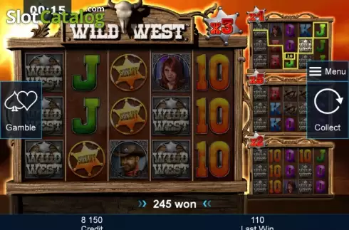 Скрин7. Wild West (Mazooma) слот