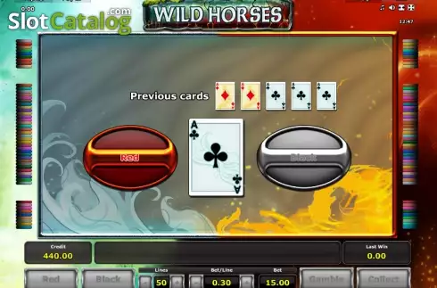 Скрин5. Wild Horses (Green Tube) слот