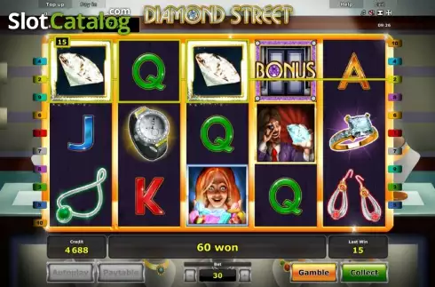Скрин3. Diamond Street слот