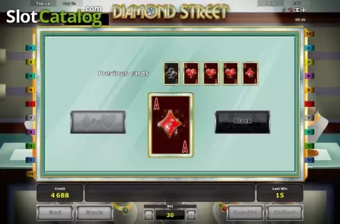 Скрин5. Diamond Street слот
