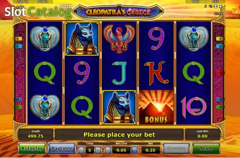 Скрин2. Cleopatra's Choice слот