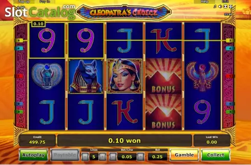 Скрин3. Cleopatra's Choice слот