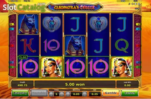 Скрин4. Cleopatra's Choice слот