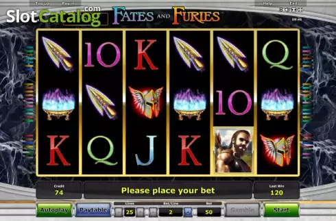 Скрин2. Fates and Furies слот