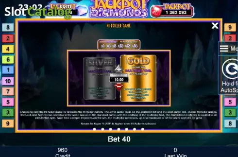 Скрин9. Jackpot Diamonds слот