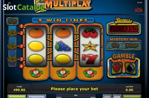 Скрин2. 5 Line Multiplay слот
