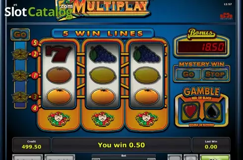 Скрин3. 5 Line Multiplay слот