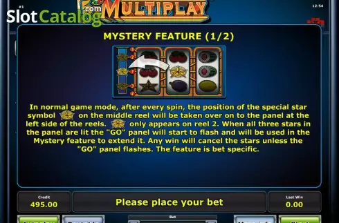 Скрин9. 5 Line Multiplay слот