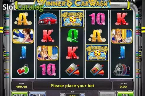 Скрин2. Winner´s Car Wash слот