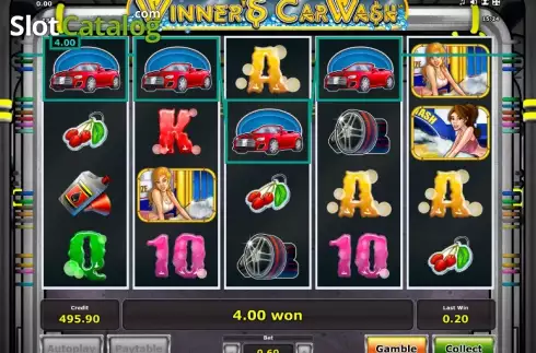 Скрин3. Winner´s Car Wash слот