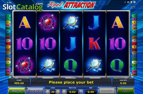 Скрин2. Reel Attraction слот