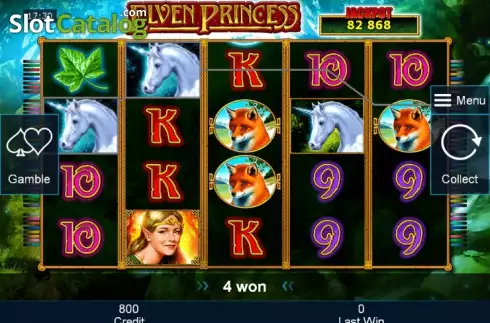 Скрин3. Elven Princess слот