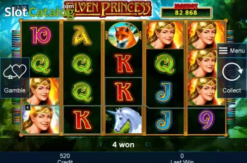 Скрин4. Elven Princess слот