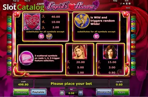 Скрин6. Cupid´s Arrow слот