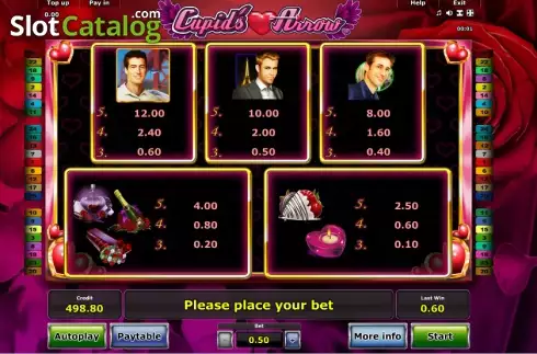 Скрин7. Cupid´s Arrow слот