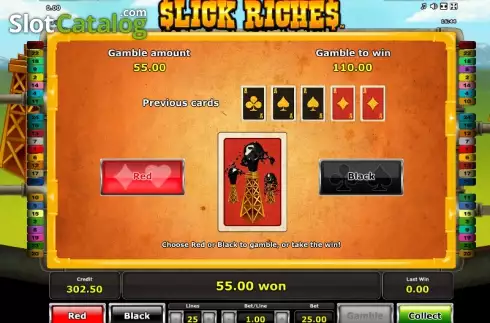 Скрин5. Slick Riches (Greentube) слот
