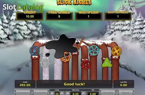Скрин8. Slick Riches (Greentube) слот
