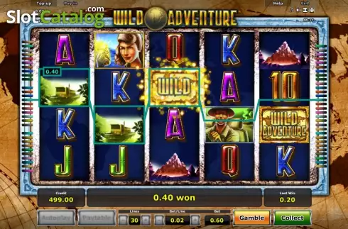 Скрин3. Wild Adventure (Green Tube) слот