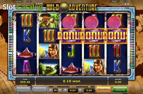 Скрин5. Wild Adventure (Green Tube) слот