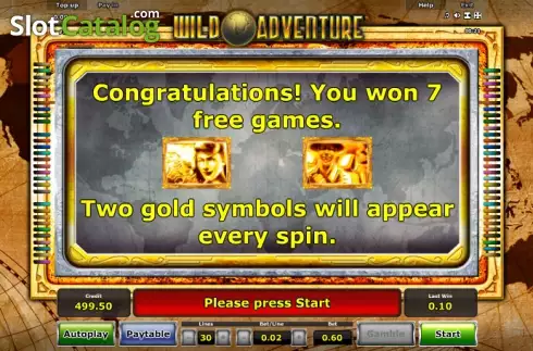 Скрин6. Wild Adventure (Green Tube) слот