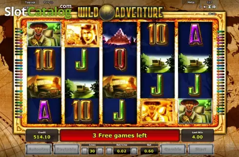 Скрин8. Wild Adventure (Green Tube) слот