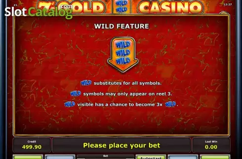 Скрин7. 7´s Gold Casino слот