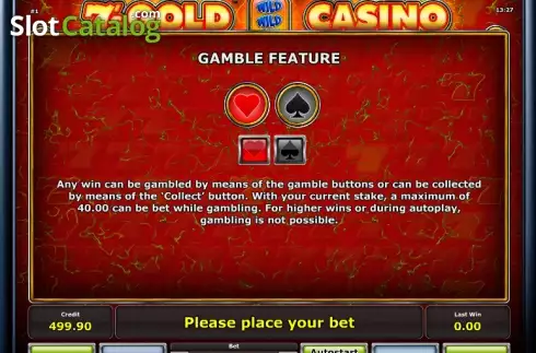 Скрин8. 7´s Gold Casino слот