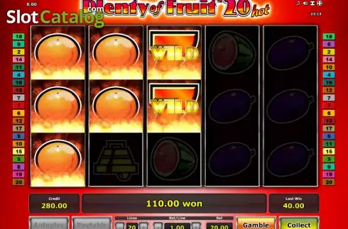 Скрин4. Plenty of Fruit 20 Hot слот