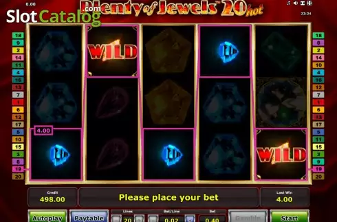 Скрин4. Plenty of Jewels 20 Hot слот