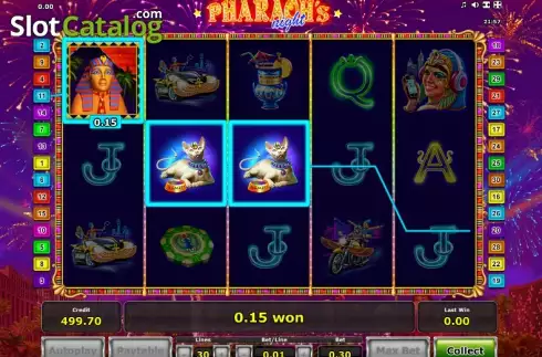 Скрин4. Pharaoh´s Night слот