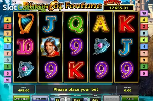 Скрин2. Rings of Fortune слот