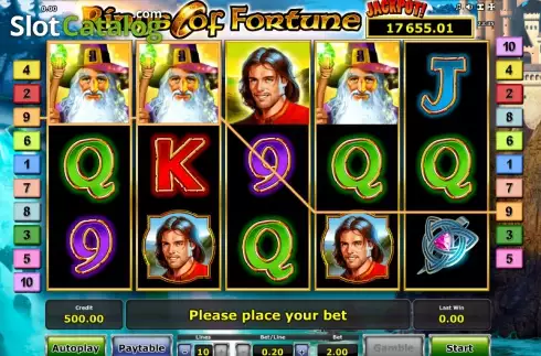 Скрин4. Rings of Fortune слот