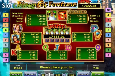 Скрин6. Rings of Fortune слот