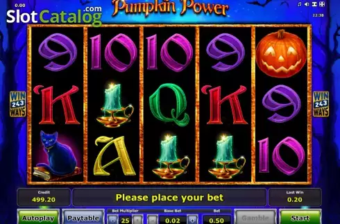 Скрин2. Pumpkin Power слот