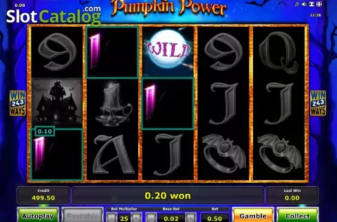 Скрин4. Pumpkin Power слот