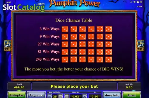 Скрин8. Pumpkin Power слот