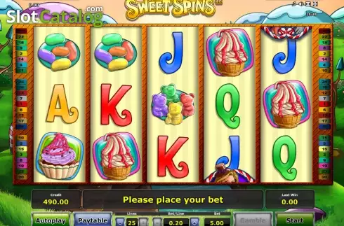 Скрин2. Sweet Spins слот