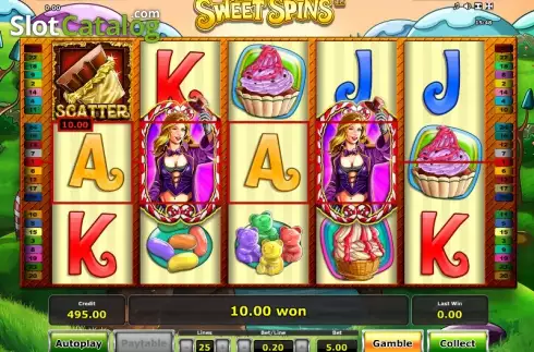 Скрин4. Sweet Spins слот