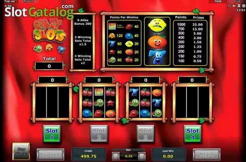 Скрин2. Crazy Slots слот