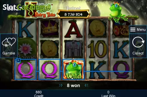 Скрин4. Frogs Fairy Tale слот