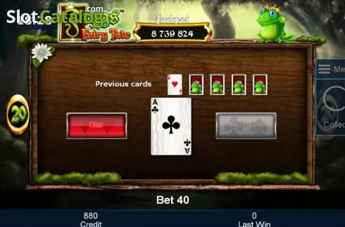 Скрин5. Frogs Fairy Tale слот
