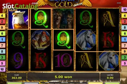 Скрин4. Gryphon's Gold deluxe слот