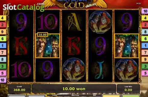 Скрин6. Gryphon's Gold deluxe слот
