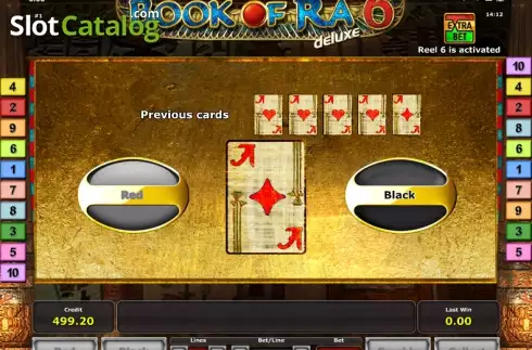 Скрин5. Book of Ra deluxe 6 слот